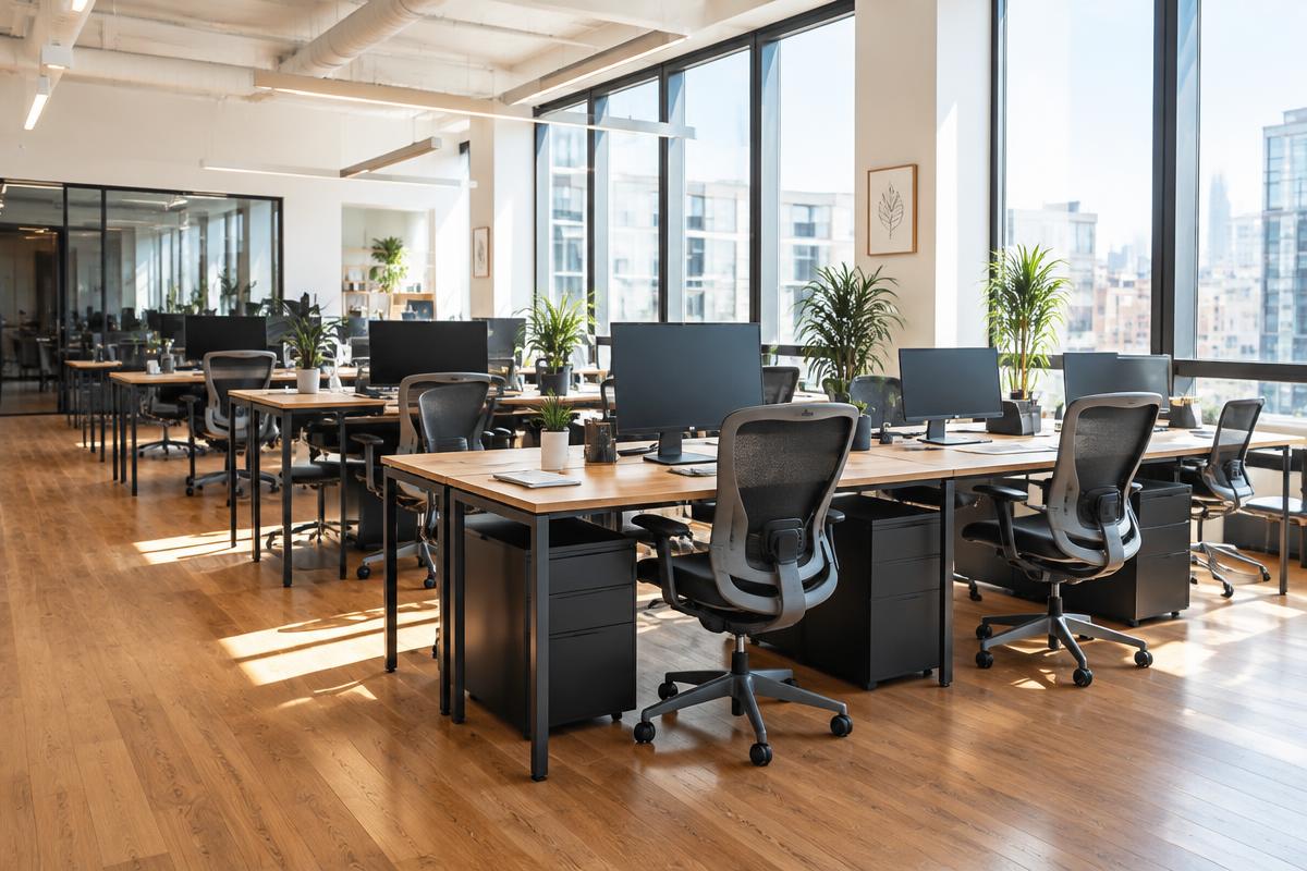 Open-Plan Workspaces cleaning