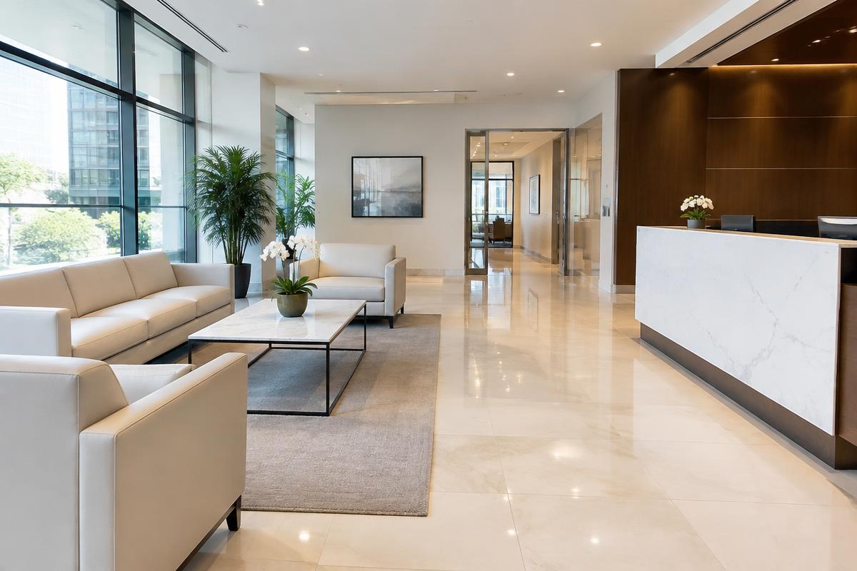 Reception & Waiting Areas cleaning